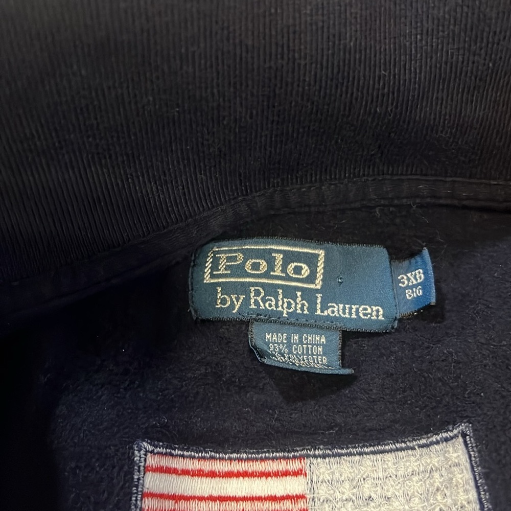 Polo Ralph Lauren Chief Keef zip front sweatshirt 
 USA big pony - Picture 4 of 7